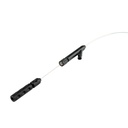 Steinfänger, 50 mm Korb 6-fach, Monofilament, für Arbeitskanäle ab Ø = 2,8 mm, L = 400 cm