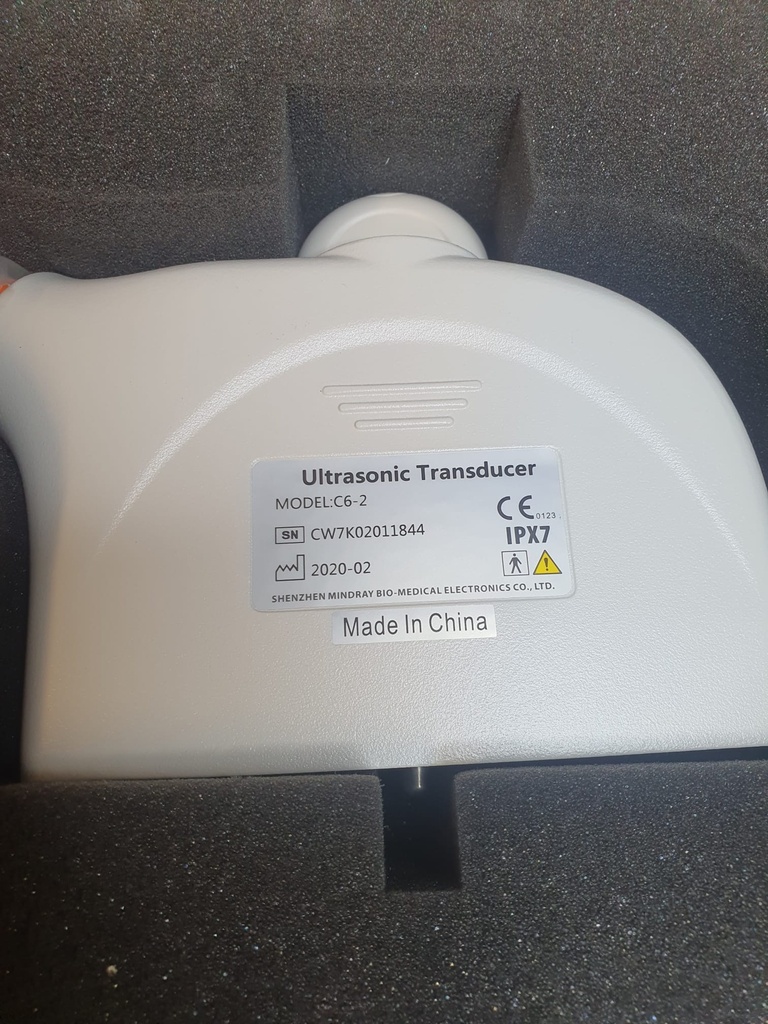 SCH3045240802 Schallkopf konvex, 3,5 MHz,für Magic 3 Plus und 4 Expert, C6-2 SN CW7K02011844 - Baujahr 2020