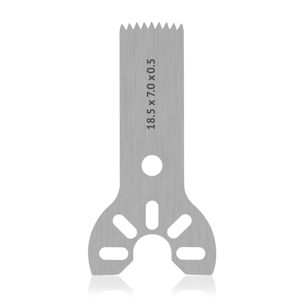 [199545] Sägeblatt Stryker-Aufnahme, L 18,5 x B 7 x H 0,5 mm