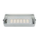 3,5 cm hohes Bodenteil zu Klein-Set-Container, perforiert, flach, 300 x 140 x 30 mm, grau