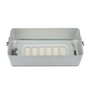 9 cm hohes Bodenteil zu Klein-Set-Container, perforiert, 300 x 140 x 90 mm, grau