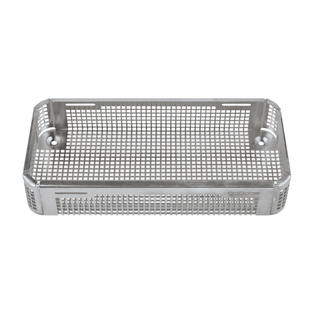 [500815] Siebkorb aus Lochblech zu Klein-Set-Container 500617, 265 x 125 x 40 mm, ohne Deckel