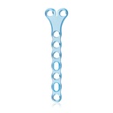 EickLoxx Small Contour 3.0, Y-Platte, 9-Loch, System 2,7/3,5mm, hellblau, 18 x 72 mm
