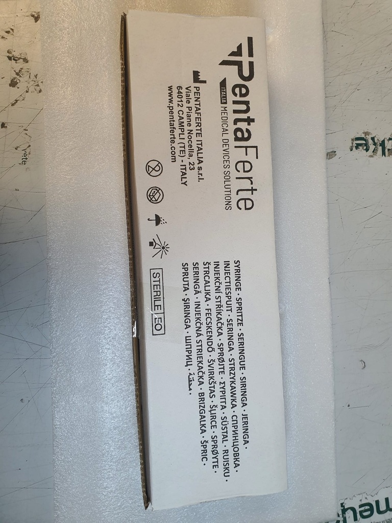 Einmalspritze, 2,5 ml, 3-teilig mit Gummikolben