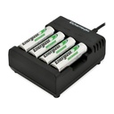 USB-Ladegerät mit 4x AA-Akkus und 4xAAA für KOWA SL-19 / SL-19 PLUS