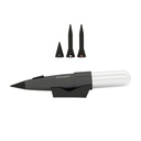 Freezpen 35g, inkl. 4 x 35g N2O Kartuschen und inkl. je 1 Stk. Freezpen-Aufsatz 60mm lang, orange, 1 - 4 mm und weiß, 2 - 6 mm