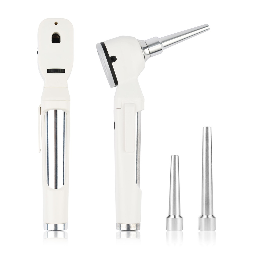 [300120] Eickemeyer POCKET Diagnostik Set, inkl. Veterinär-Ophthalmoskop und Veterinär-Otoskop, mit 3 Aufsätzen