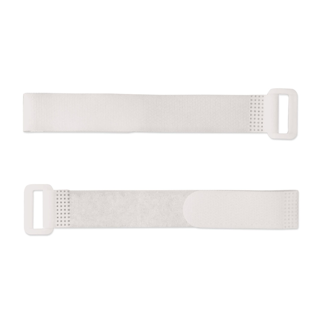 Klett Kabelbinder, weiß, Länge: 32/40 cm (1 Stück)