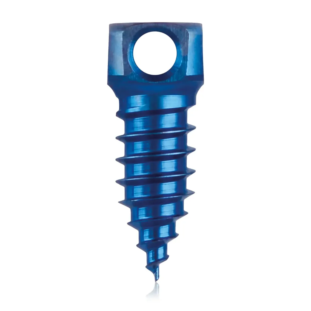 Knochenankerschraube Ø 2,8 x 9mm, blau