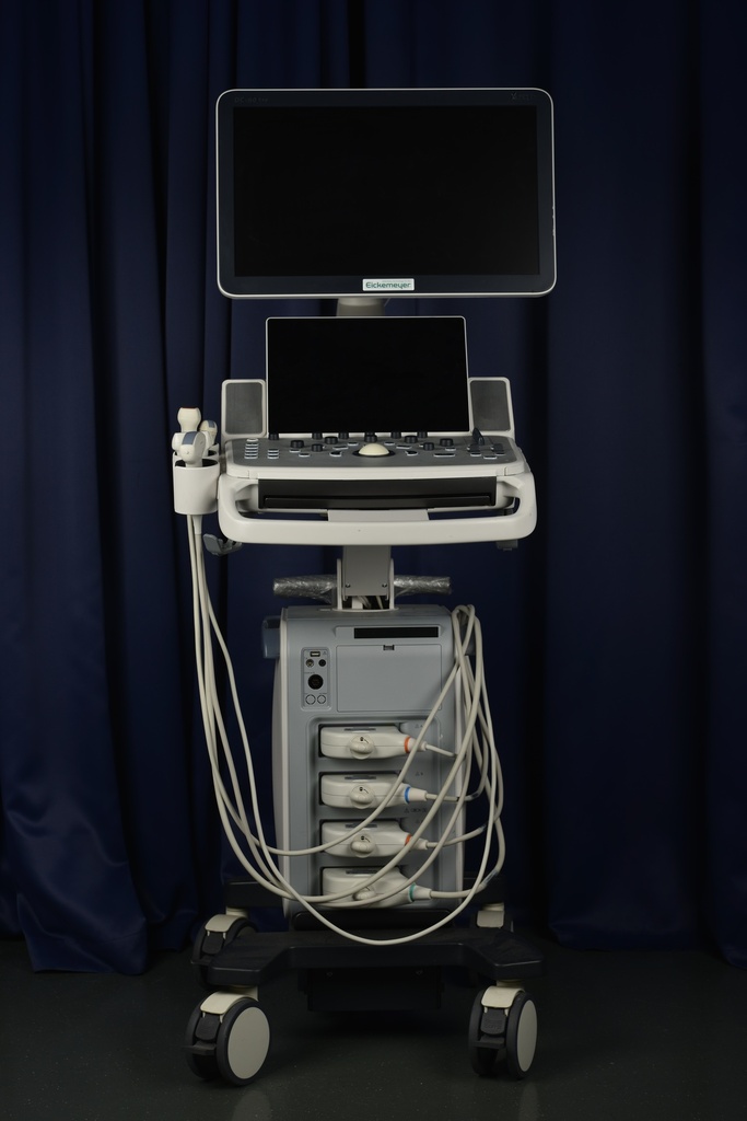 Ultraschallgerät DC-60 Exp., SN: CN8-12001388, Bj. 02.2021, mit 4 Sonden, -C6-2 SN: CW7K02011906, -6C2 MLL9C107065, L14-6NE SN: CB2J95025185, P7-3 SN: PCC9C102898