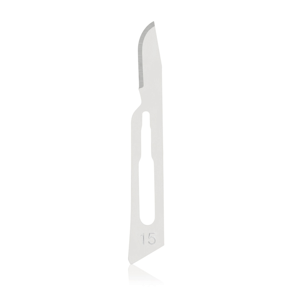 [100815] EICKEMEYER Skalpellklingen, Fig.15 (Carbon Steel), 100 St./Pck.