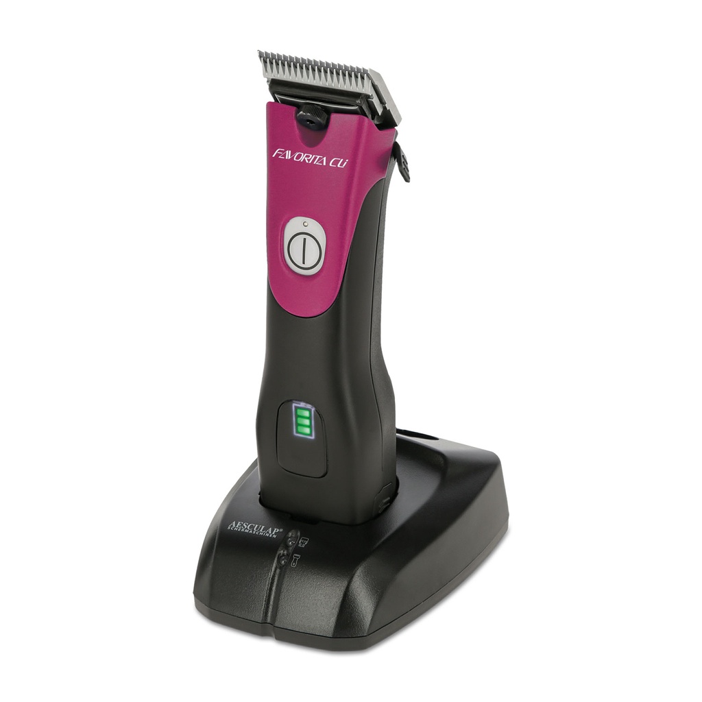 [902103] Schermaschine Aesculap Favorita CLi, 1 Akku, pink, ohne Scherkopf