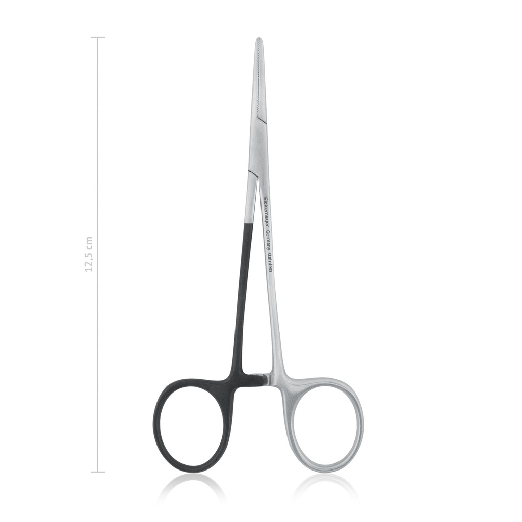 Arterienklemme HALSTEAD-MOSQUITO für Linkshänder, 12,5 cm, gerade