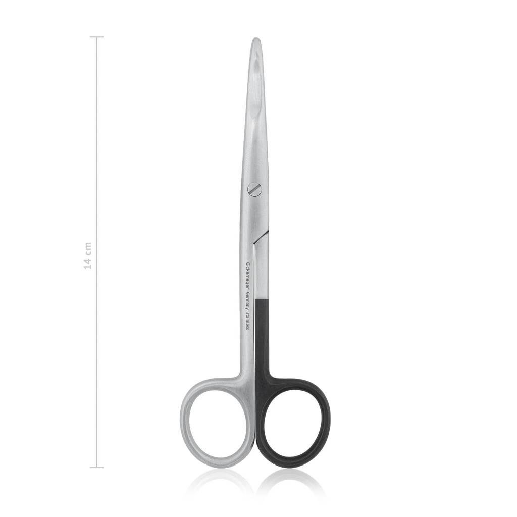 Präparierschere MAYO für Linkshänder, stumpf/stumpf, 14,5 cm, gerade