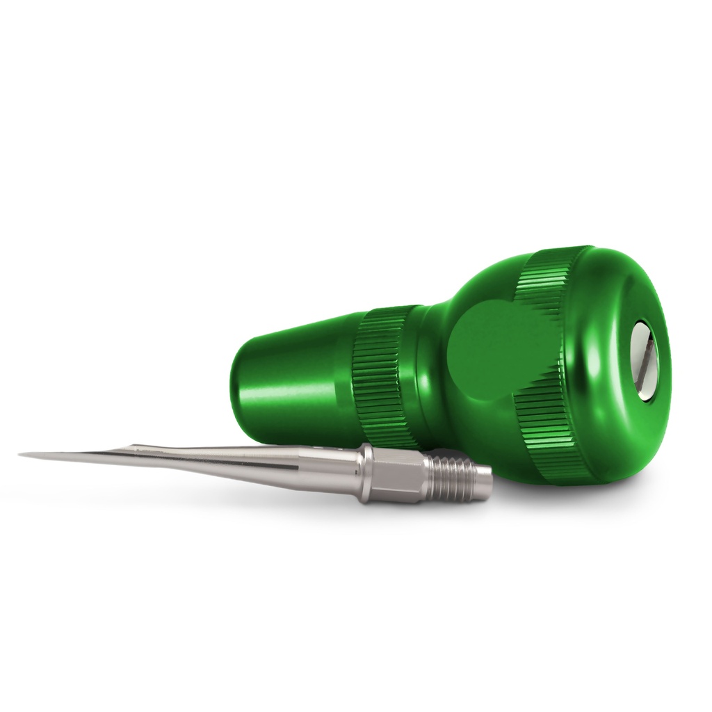 Dentanomic Equine Handgriff, standard, Handschuhgröße < 7,5, grün