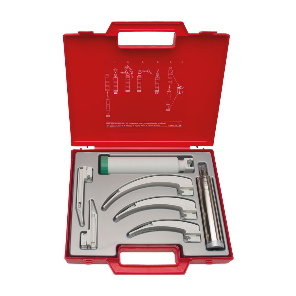 [301439] HEINE XP Notfall Einmalgebrauchs-Spatel Set, F-258.18.858