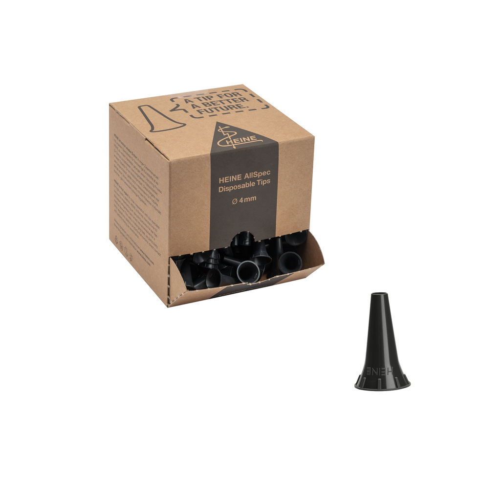 HEINE AllSpec Einweg-Tips, Ø 4,0 mm, Schüttverpackung mit 250 Stück B-000.11.152