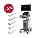 Abverkaufs-Paket Magic DC-80A mit 5 Schallköpfen, Mikro-konvex (C11-3E), Linear (L12-3E), Phased Array (P10-4E), Phased Array (P7-3E), Single Christal (SP5-1E)