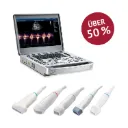 Abverkaufs-Paket M9 Vet Cardio mit 5 Schallköpfen, Mikro-konvex (C11-3s), Linear (L12-4s), Phased Array (P10-4s), Phased Array (P7-3s), Single Christal (SP5-1s)