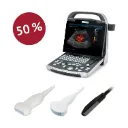 Abverkaufs-Paket Magic 3000 PLUS (Pferd) mit drei Schallköpfen, Linear T-förmig, Linear rektal und Konvex