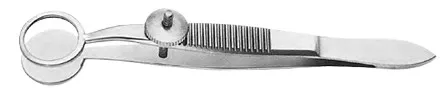 [171520] Chalazionspinzette HUNT, 9,5 cm, Ø 12 mm