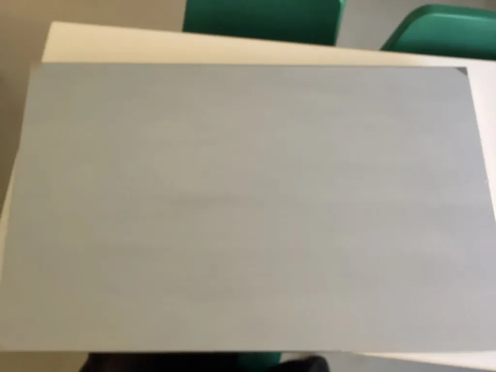 Tierwaage für Kleintiere SLIM-LINE komplett aus Edelstahl, mit LCD-Anzeige 90 x 55 X 4,5 cm (Höhe Abdeckung), Gebraucht