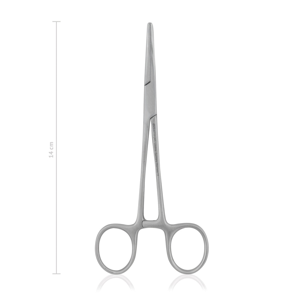 [141714] Arterienklemme CRILE, 14 cm, gebogen