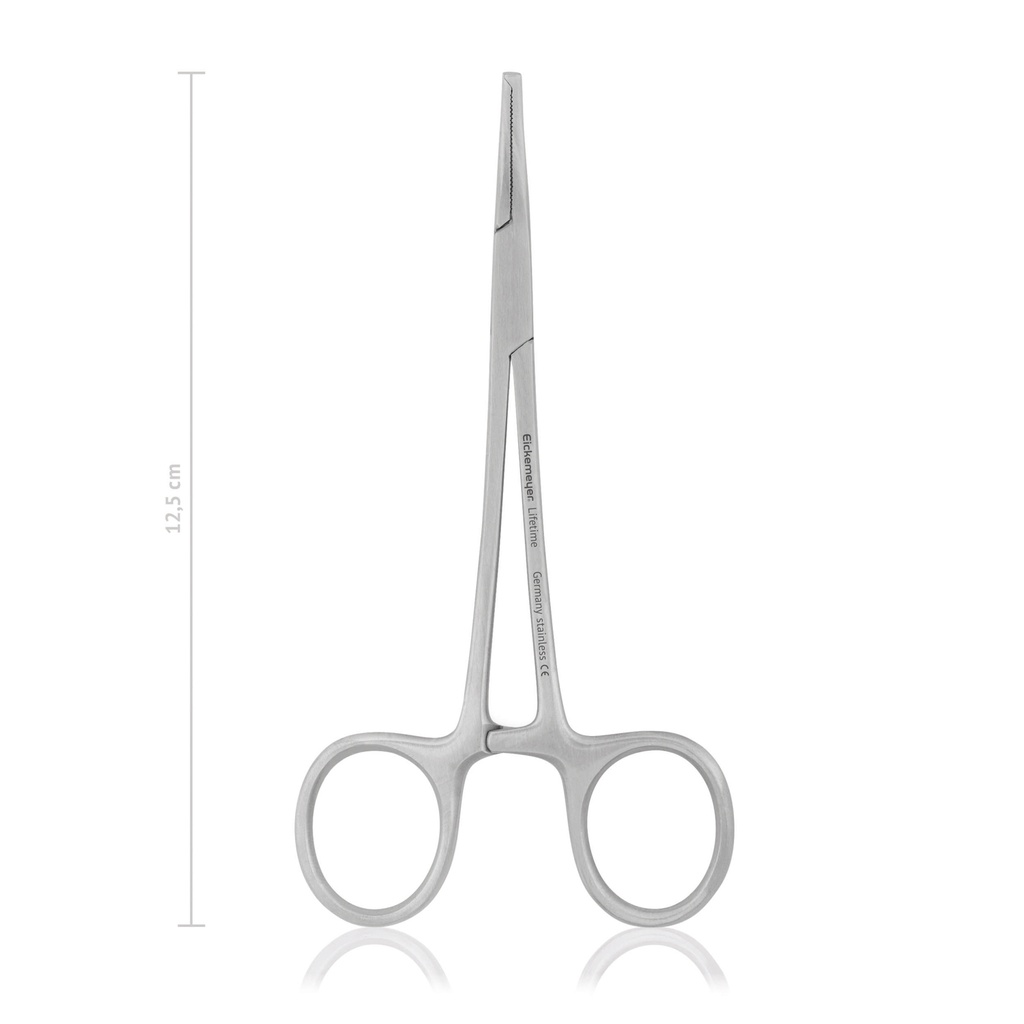 [141512] Arterienklemme HALSTEAD-MOSQUITO, 1x2 Zähne, 12,5 cm, gebogen