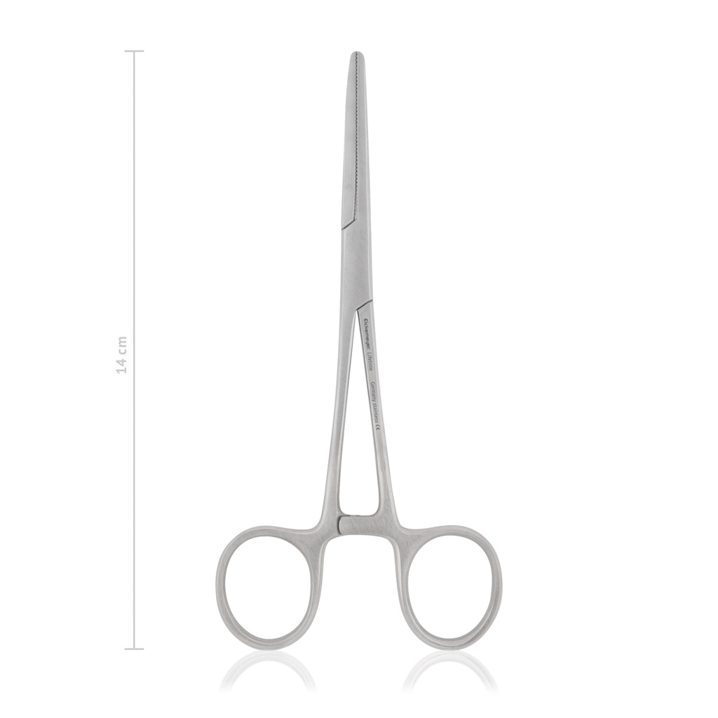 Arterienklemme PEAN, 14 cm, gebogen