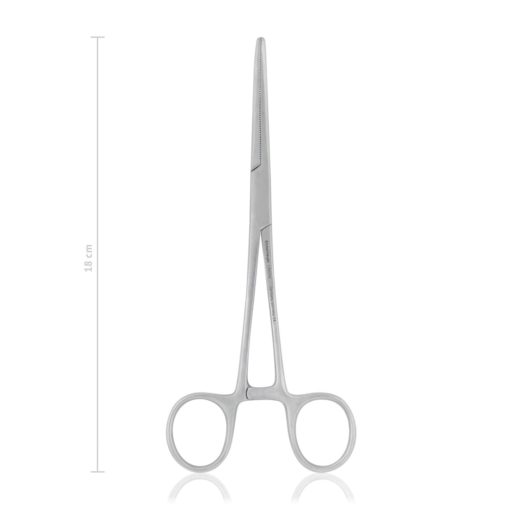 Arterienklemme ROCHESTER-PEAN, 18 cm, gebogen