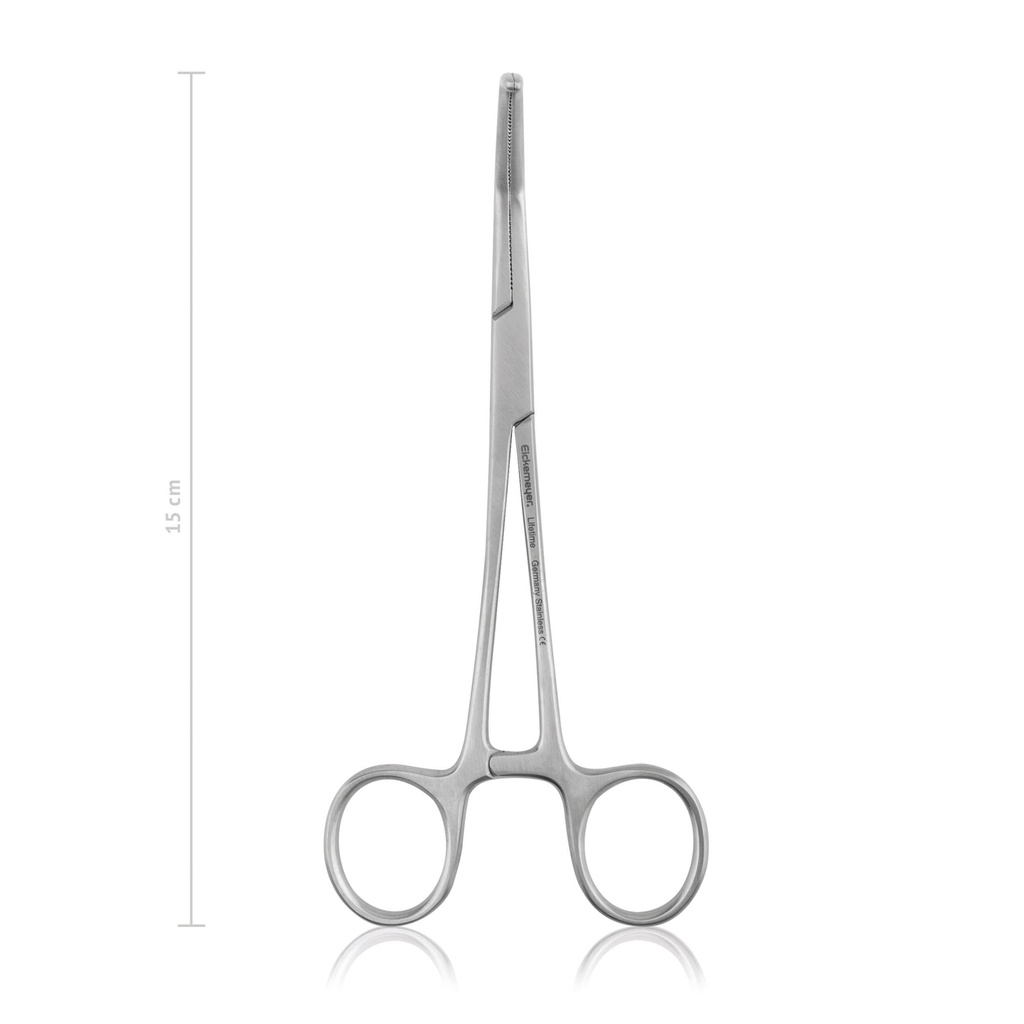 [142915] Arterienklemme SATINSKY, 15 cm, zweifach abgewinkelt