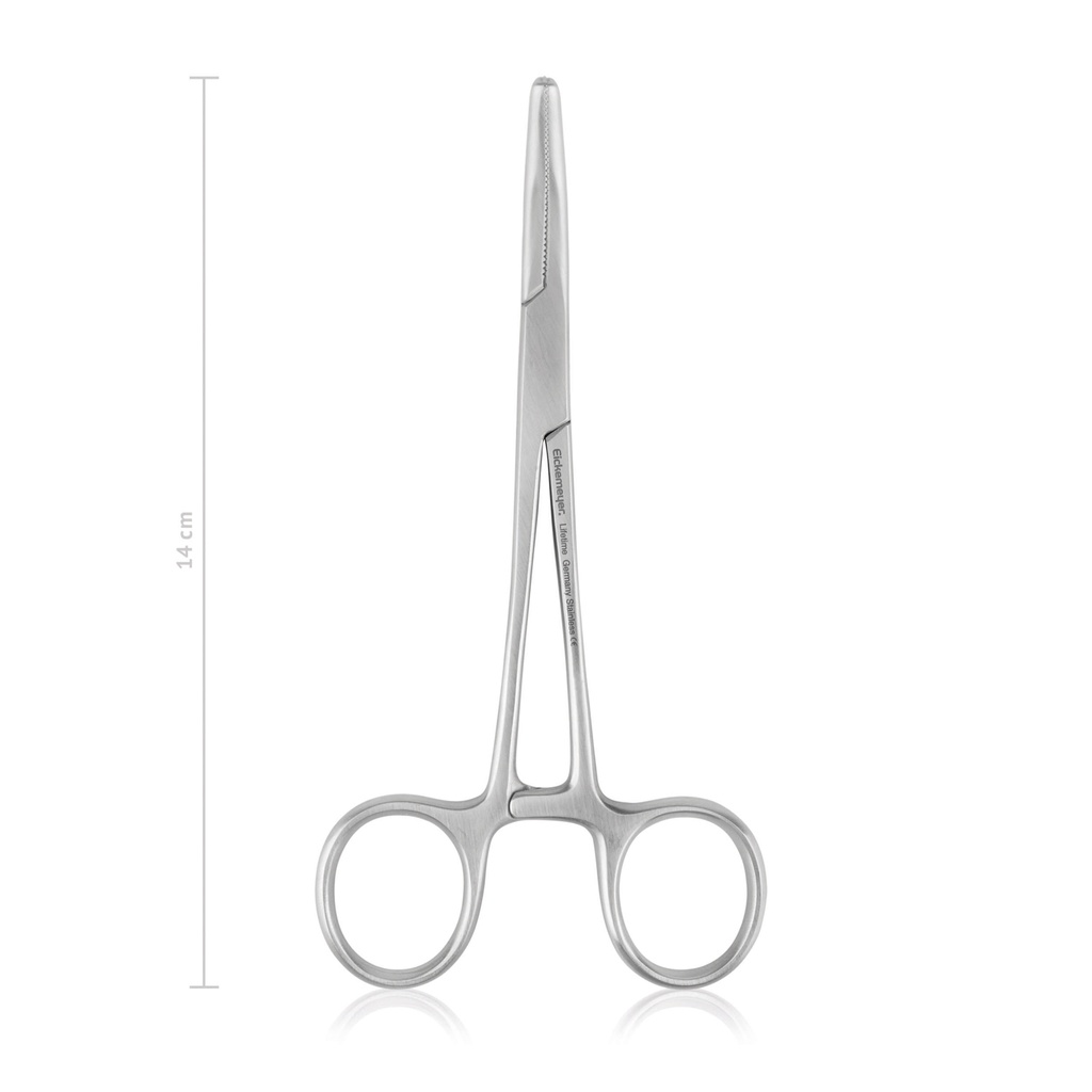 Arterienklemme SPENCER-WELLS, 14 cm, gebogen