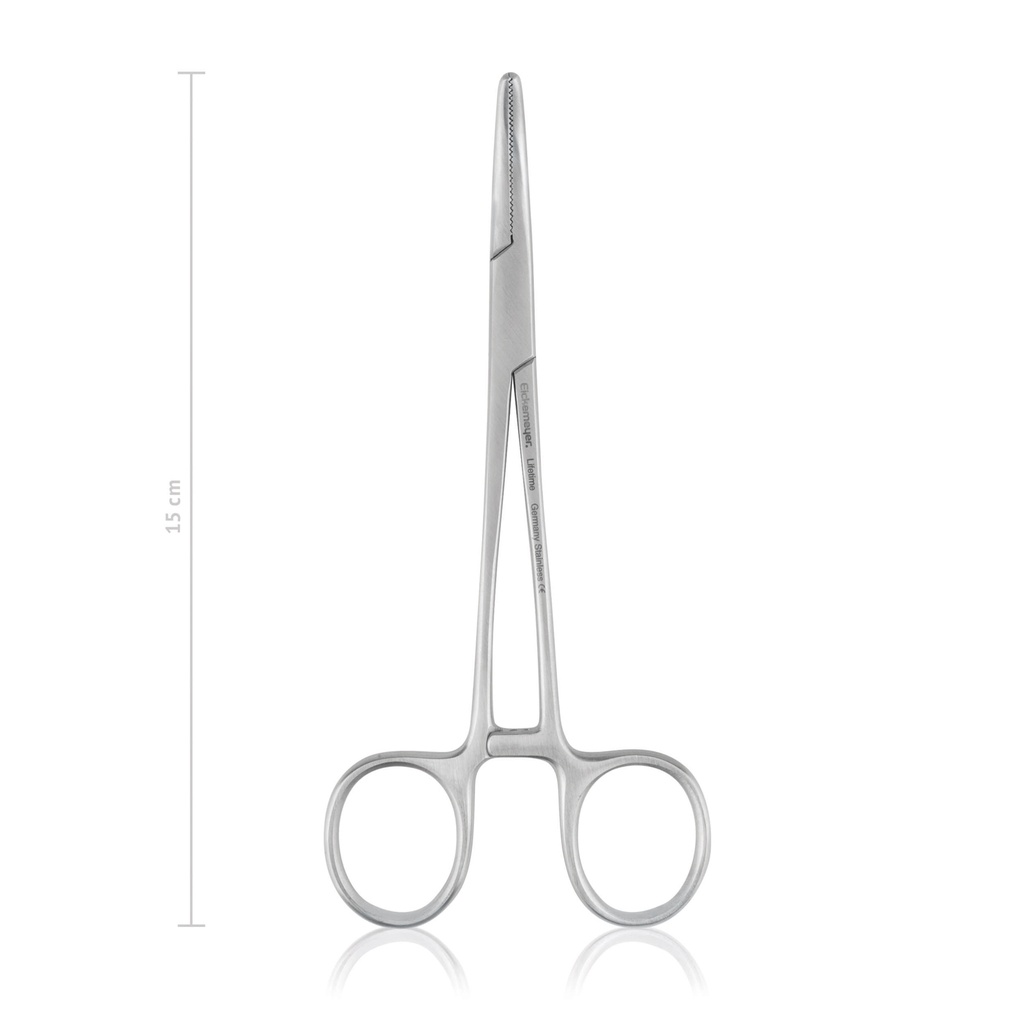 Arterienklemme SPENCER-WELLS, 15 cm, gebogen