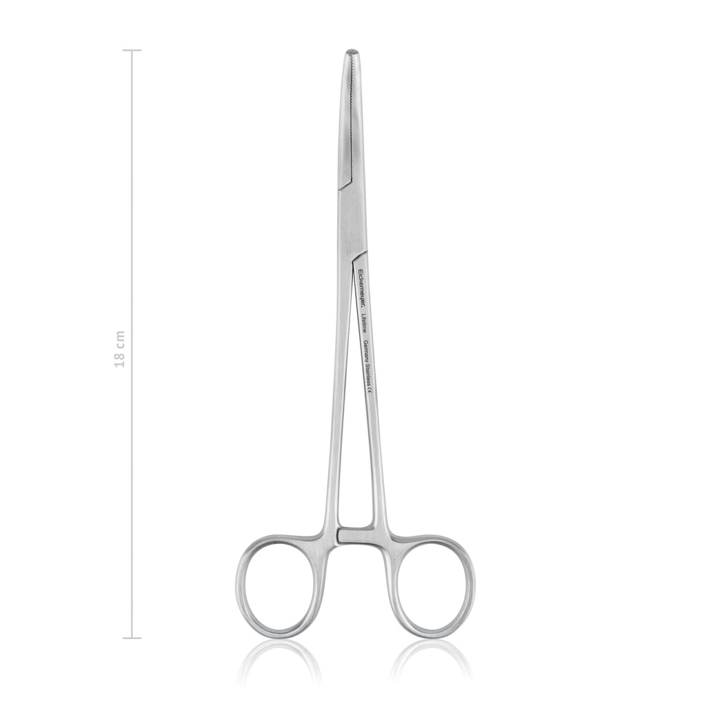 [142538] Arterienklemme SPENCER-WELLS, 18 cm, gebogen
