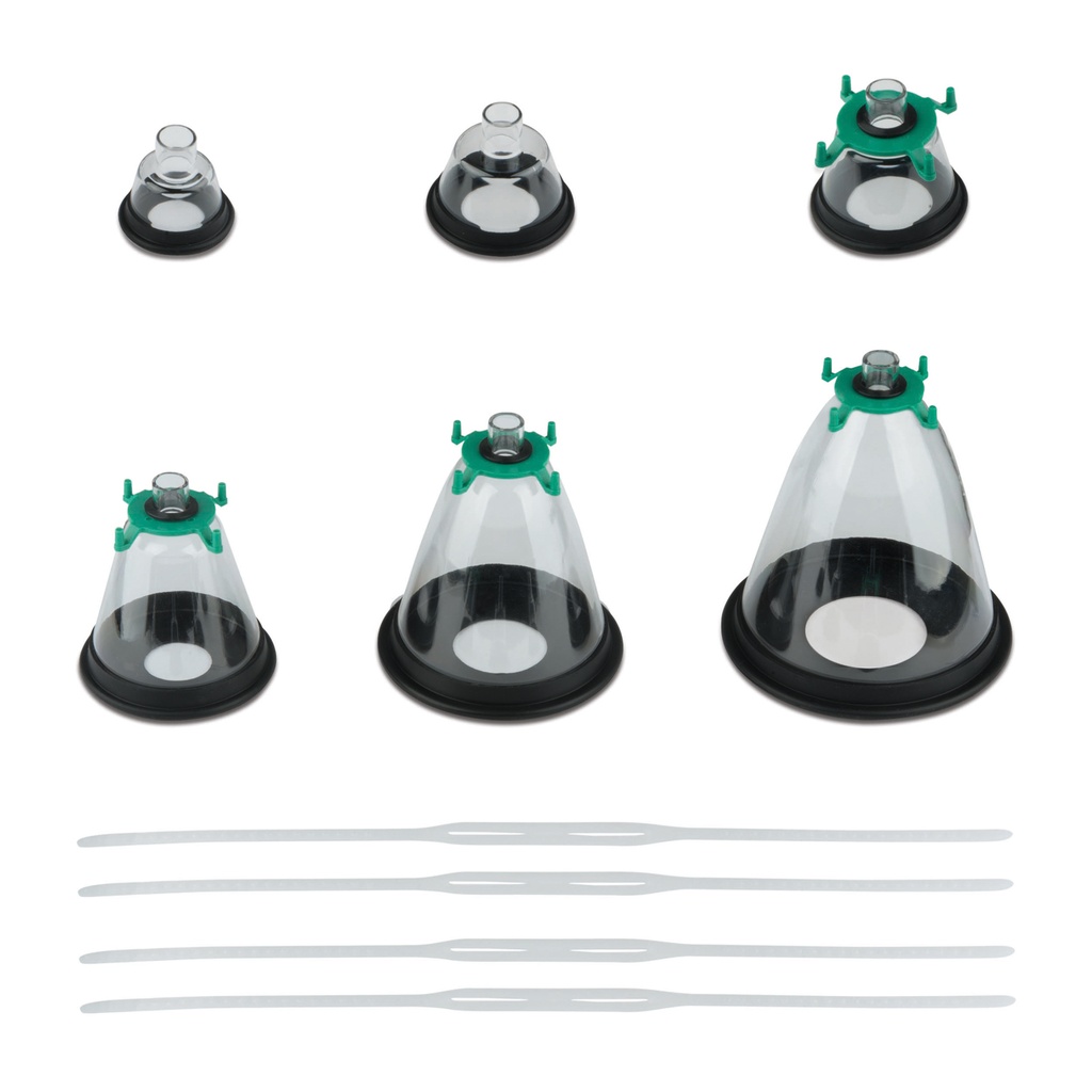 Atemmaskenset für Kleintiere, Größen 1 - 6