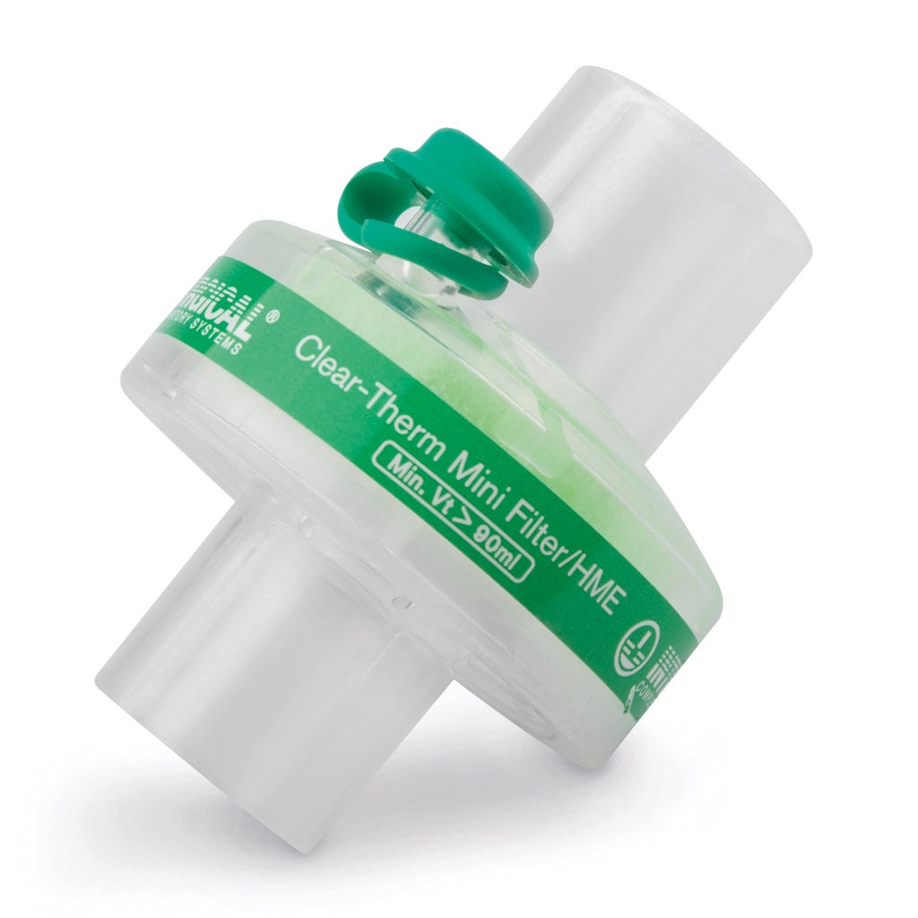[212735] Bakterienfilter Mini (Patienten von ca. 10 bis 30 Kg) zum Anschluß Y-Stück und Tubus Adapter, Packung mit 20 Stück