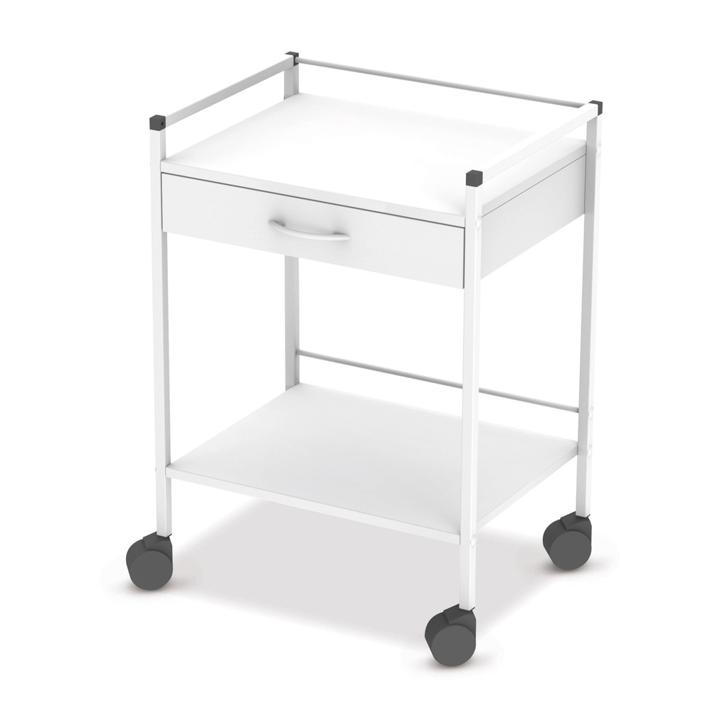 Beistelltisch ECO 83 cm mit einer Schublade, Ablagefläche 56x45x83