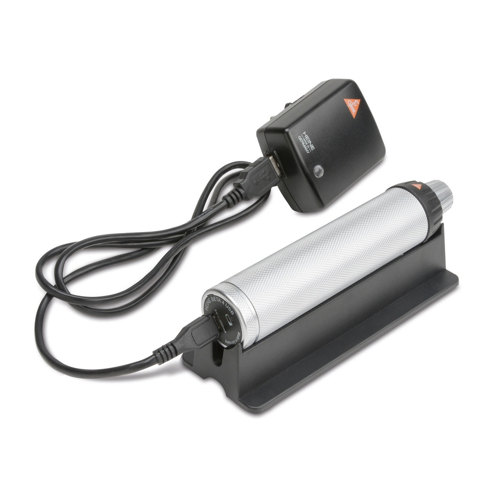 [302443] HEINE BETA 4 USB Ladegriff, USB Kabel, Trafo, X-007.99.388