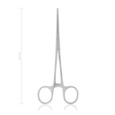 Darmklemme DOYEN, quergerieft, 16,5 cm, gerade