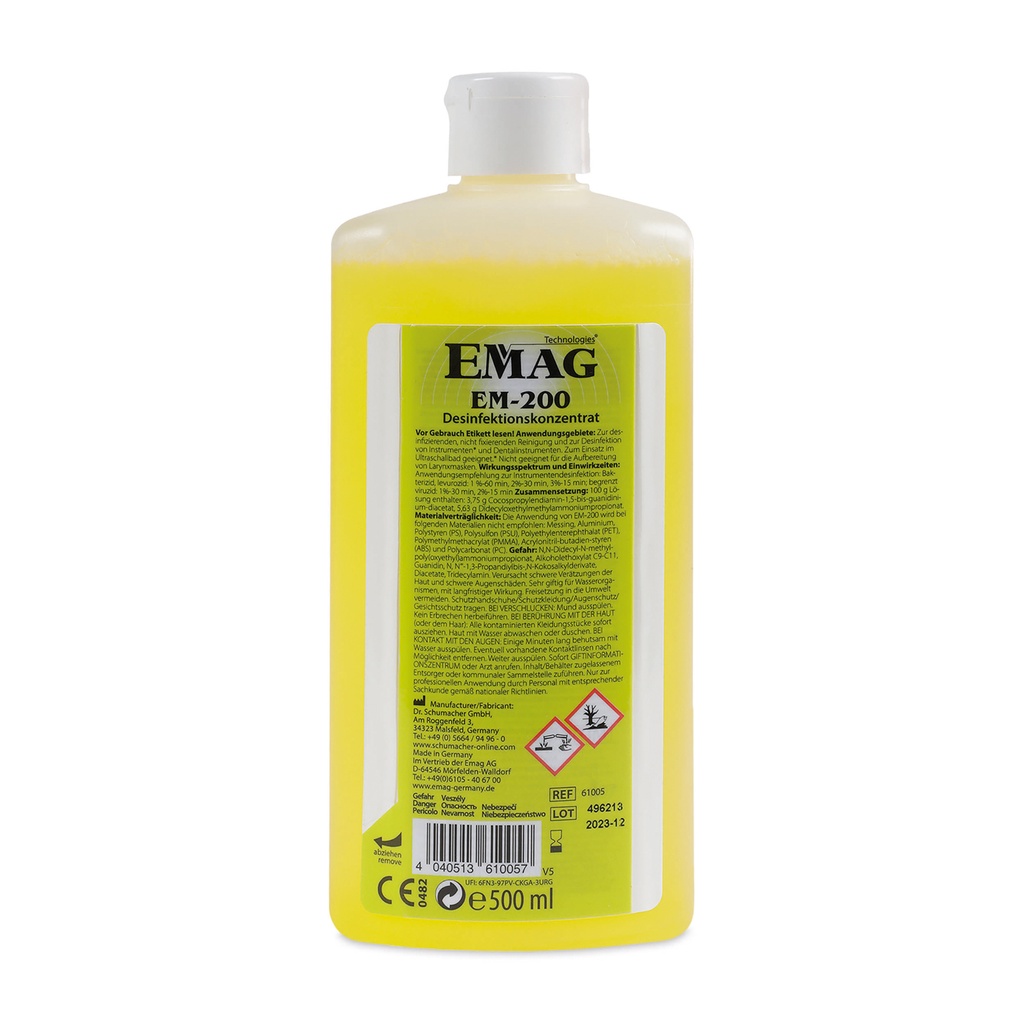 [561011] Desinfektionskonzentrat für Ultraschallreiniger 500 ml