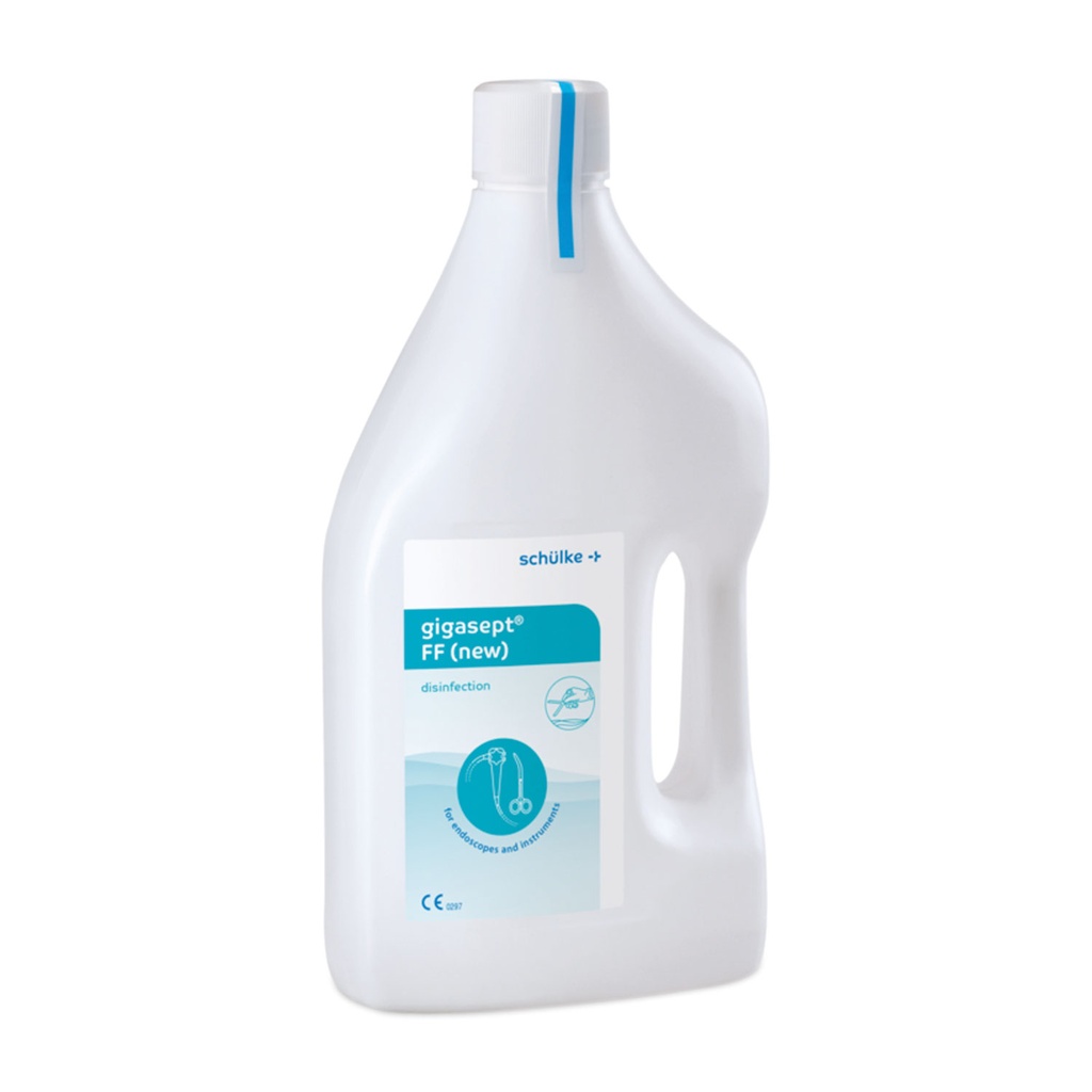 [307315] Schülke gigasept FF neu, 2 l Flasche, manuelle Desinfektion von chirurgischen und empfindlichen medizinischen Instrumenten