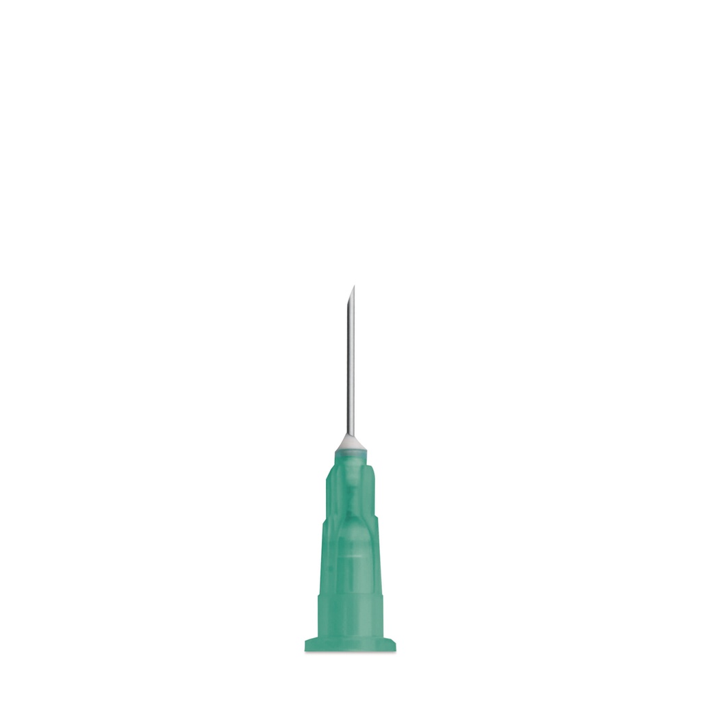 [050371] EICKINJECT Einmalkanüle, 0,80 x 16 mm, 21G x ⅝" Packung mit 100 Stück, grün, steril