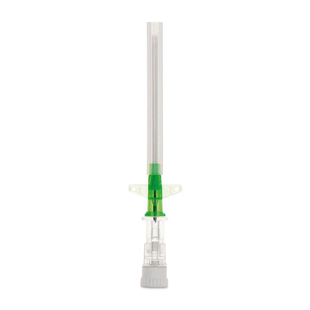 [050019] Einmalflügelkanüle Delta Flow, grün, 18/G, Packung mit 50 Stück, steril