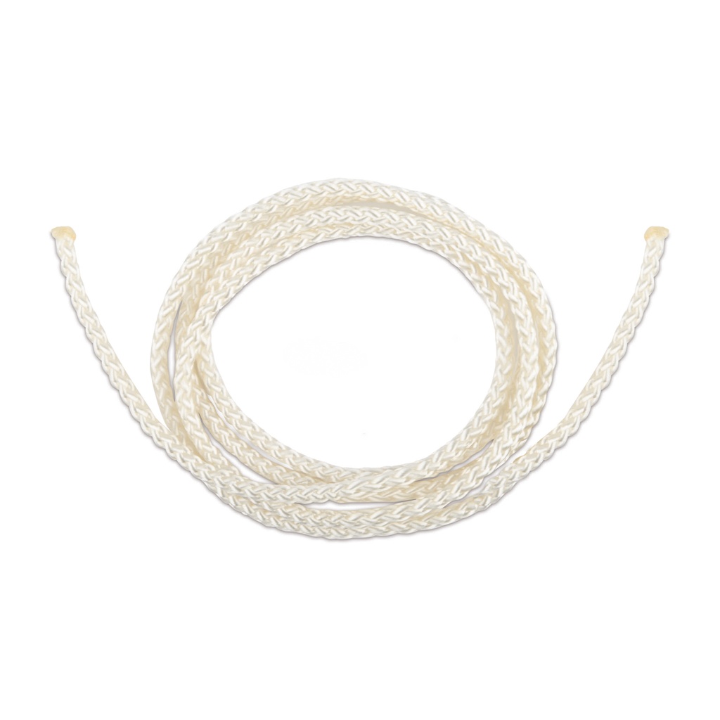 [603841] Fixierseile Nylon, weiß, 4 mm x 100 cm, Pck. mit 10 Stück, 