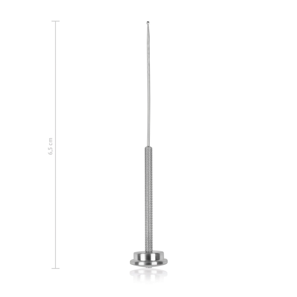 Handfräser mit Griff, L = 6,5 cm, Ø = 1,8 mm