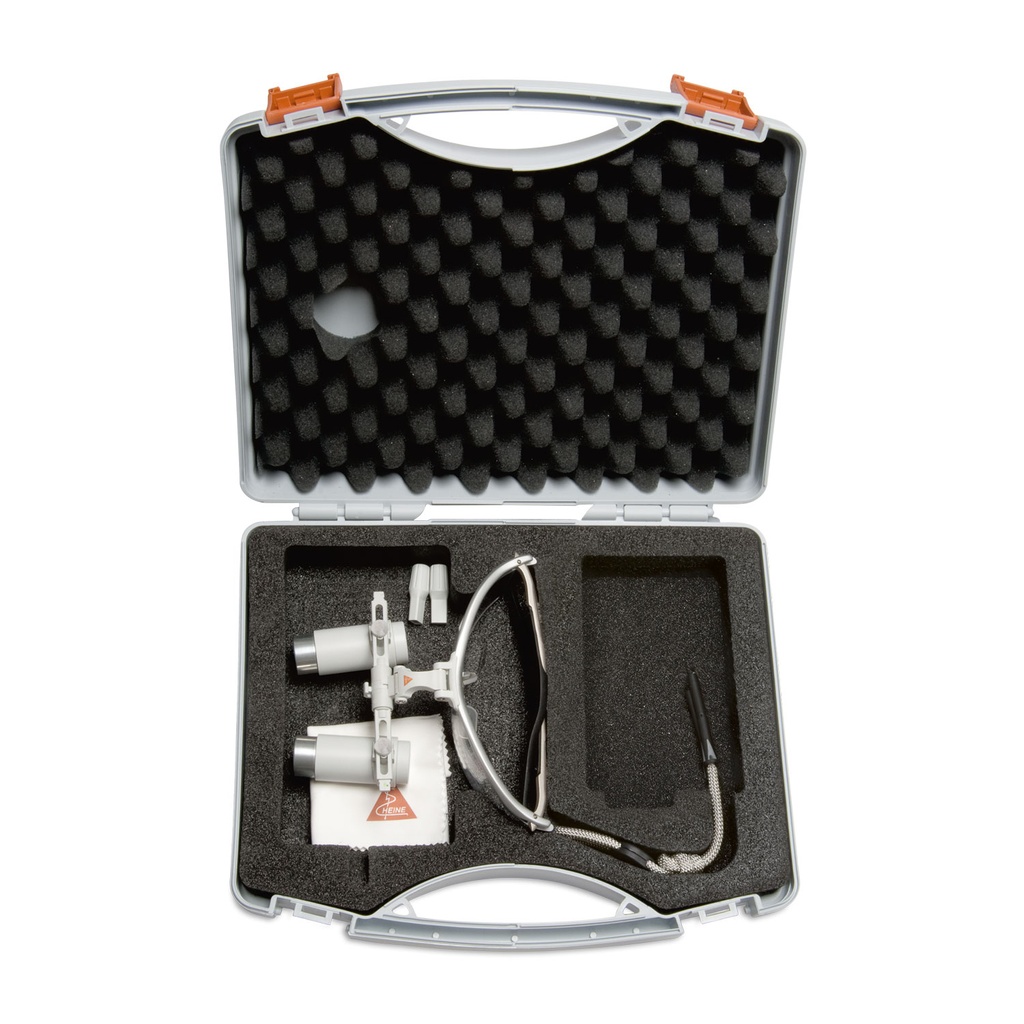 HEINE Binocular Lupe auf S-Frame HRP 4x, WD 34 cm