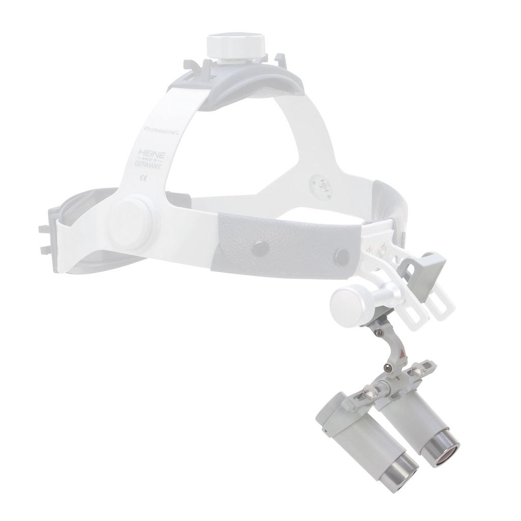HEINE Binokularlupe mit i-View mount HR 6x, WD 34 cm für Professional L Kopfband