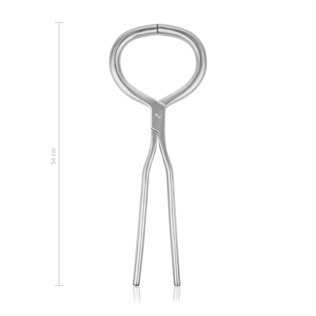 [862034] Hufuntersuchungszange schweres Modell, rostfrei, 34 cm 