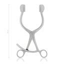Kehlkopfspreizer Collin, 20 cm, mit schmalen Walven (für Pferde) 