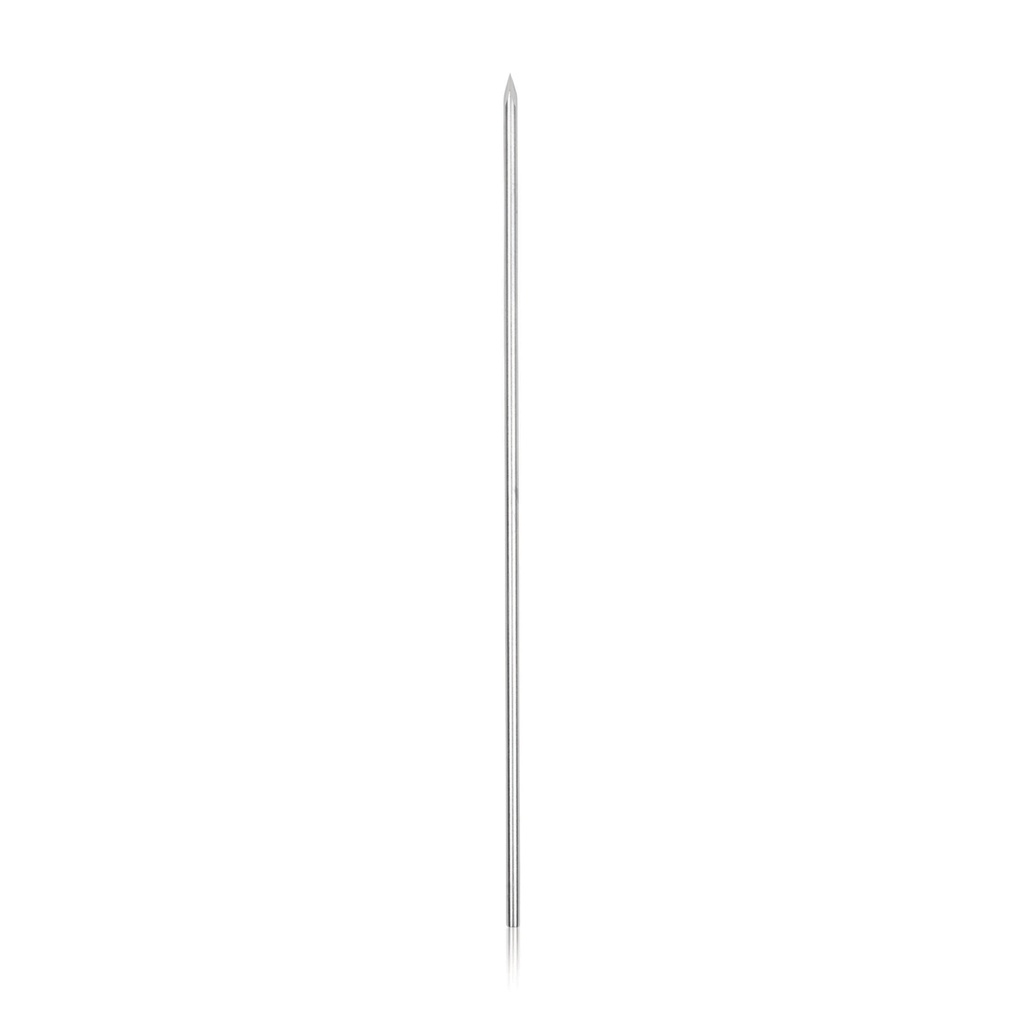 [180625] Kirschner-Bohrdraht, d = 2,5 mm, 16 cm, Trokarspitze, flach, Pck. mit 10 Stück 